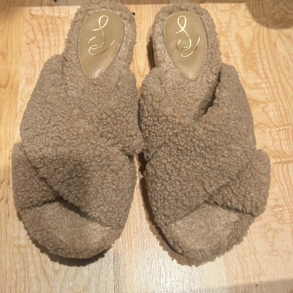 Sam Edelman Shearling Sandals